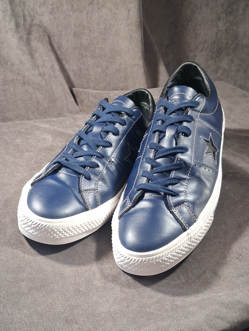 Converse x Sean Pablo One Star Skate Nighttime NA Navy Leather Sneakers VG- US12